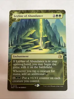 Leyline of Abundance Wilds of Eldraine: Enchanting Tales #46 Rare - Image 1