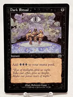 Dark Ritual Mercadian Masques Regular ~LP~ Magic The Gathering MTG - Image 1