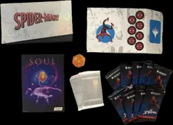 Gift Bundle Marvel's Spider-Man MTG Magic The Gathering 9 Play Boosters - Image 3