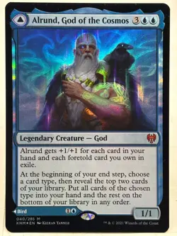Alrund, God Of Cosmos - Hakka NM/M* FOIL Core Set 2020 M20 040/285 -UnltdCards - Image 1