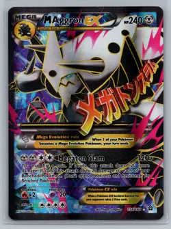 Pokemon TCG M Aggron EX (154 Full Art) #154/160 XY - Primal Clash - Image 1