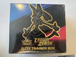Pokemon TCG Crown Zenith Elite Trainer Box, New/Factory Sealed - Image 1