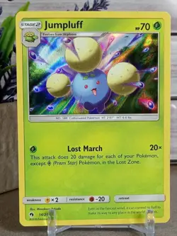 Pokemon TCG - Jumpluff 14/214 Holo Rare - Sun & Moon: Lost Thunder - Image 1
