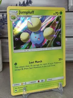 Pokemon TCG - Jumpluff 14/214 Holo Rare - Sun & Moon: Lost Thunder - Image 2
