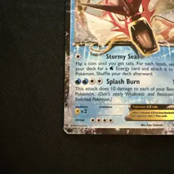 Pokemon TCG Gyarados EX Black Star Promo XY106 - Image 5