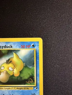Pokemon TCG Misty’s Psyduck W Stamp Promo - Gym Heroes - Vintage WOTC 2000 NM - Image 5