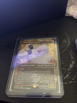 Mog, Moogle Warrior (Borderless) (Chocobo Track Foil) Final Fantasy Magic - 0476 - Image 1