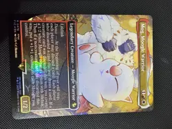 Mog, Moogle Warrior (Borderless) (Chocobo Track Foil) Final Fantasy Magic - 0476 - Image 1