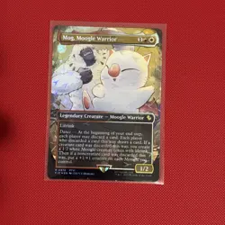 Mog, Moogle Warrior (Borderless) (Chocobo Track Foil) Final Fantasy Magic - 0476 - Image 1