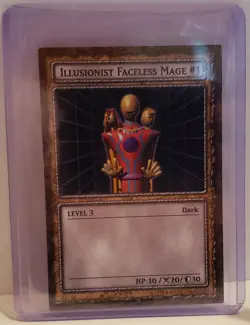 Yugioh Dungeon Dice Monsters DDM Illusionist Faceless Mage #1 B2-04 English Card - Image 1