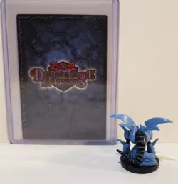 Yugioh Dungeon Dice Monsters DDM Magician Dragon B2-06 English Card & Figure Lot - Image 2