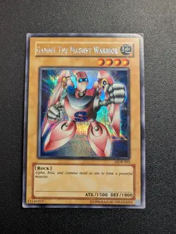 Gamma the Magnet Warrior DOR-003 Secret Rare Unlimited MP - Image 1