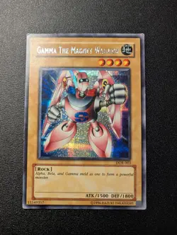 Gamma the Magnet Warrior DOR-003 Secret Rare Unlimited MP - Image 2