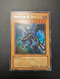 Red-Eyes B. Dragon SDJ-001 Ultra Rare Unlimited HP (bend) - Image 2