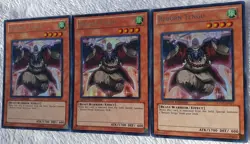 Yugioh 3x Reborn Tengu EXVC-ENSP1 Ultra Rare Limited Edition Near Mint Playset - Image 4