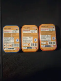 One Piece Tin Pack Set Vol 2 Set of 3 | TS-02 OP-13 | Factory Sealed | Bandai - Image 2