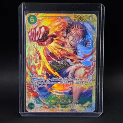 Monkey D. Luffy OP13-118 SEC Parallel Alt Art One Piece Card Game Japanese NM - Image 1