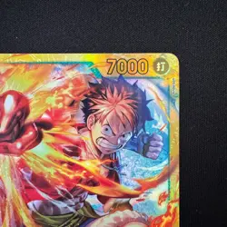 Monkey D. Luffy OP13-118 SEC Parallel Alt Art One Piece Card Game Japanese NM - Image 4