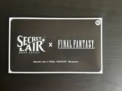 Magic the Gathering Secret Lair x Final Fantasy: Weapons EN (Non-Foil) SEALED - Image 1