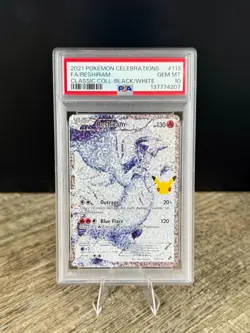 Reshiram 113/114 Celebrations: Classic Collection PSA 10 - Pokemon 2021 - Image 1