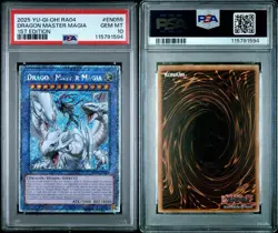 *PSA 10* Dragon Master Magia RA04-EN055 - Image 3