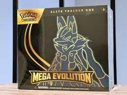 Pokemon TCG Mega Evolution Elite Trainer Box ETB (Lucario) - New/Sealed - Image 1