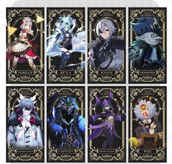 Genshin Impact cartes de Tarot Display Box Pack 56 Pcs TCG Manga Anime Cards - Image 2