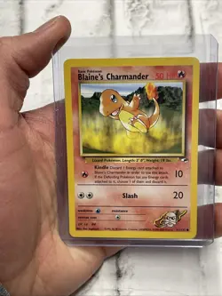 BLAINE'S CHARMANDER - 61/132 - GYM HEROES - POKEMON CARD - NM/MT Vintage Vtg - Image 1