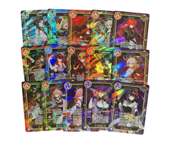 Genshin Impact Display Box Pack 60 Pcs TCG Limited Flash Cards Manga Game Sealed - Image 4