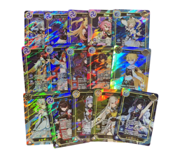 Genshin Impact Display Box Pack 60 Pcs TCG Limited Flash Cards Manga Game Sealed - Image 5
