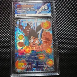 Dragon Ball Super Card Son Goku And Uub Seeds Of The Future Scr - Image 1