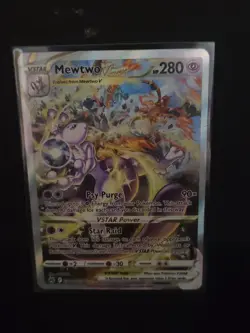 Mewtwo VSTAR Crown Zenith: Galarian Gallery Ultra Rare Card #GG44/GG70 - Image 1