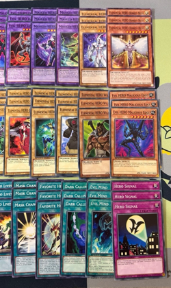 Elemental HERO Deck Core (93 Cards Set) Jaden Yuki Speed Duel GX AE NM YuGiOh - Image 3