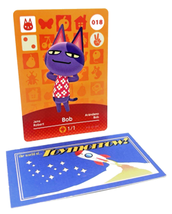 Animal Crossing Nintendo Amiibo - BOB #18 - Series 1 Authentic Card - Image 1