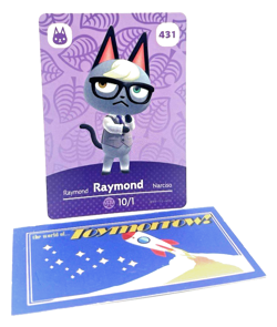Animal Crossing Nintendo Amiibo - RAYMOND #431 - Series 5 Authentic Card - Image 1