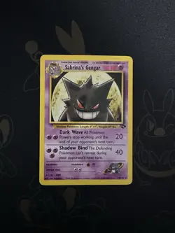 Sabrina's Gengar Gym Challenge Non-Holo Card 29/132 English, No Creases - Image 1