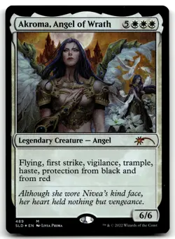 Akroma, Angel of Wrath NM Foil M Secret Lair Drop Series 489 - Image 1