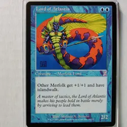 Lord of Atlantis - Retro - NM - Timeshifted TSB - MTG - Image 1