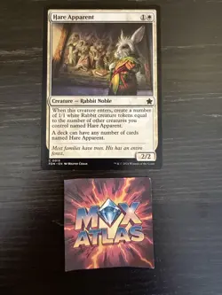 MTG - Foundations - Hare Apparent - #15 - Common - Image 1