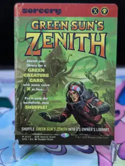 MTG Edge of Eternities Special Guests - Green Sun's Zenith (Showcase) 0127 - Image 1