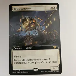 Drumbellower Extended Art Commander Kamigawa Neon Dynasty 40 Magic the Gatherin - Image 1
