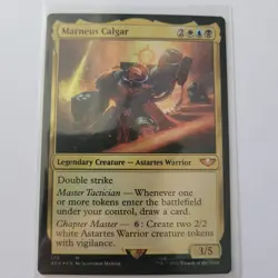 Marneus Calgar Foil Universes Beyond Warhammer 40K 008 LP Magic the Gathering - Image 1