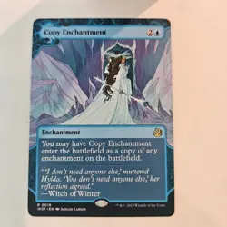 Copy Enchantment Wilds of Eldraine Enchanting Tales 16 NM Magic the Gathering - Image 1