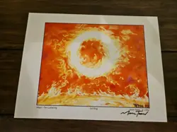 Magic The Gathering Sol Ring Glossy Print Signed Mark Tedin MTG Rare - Image 1
