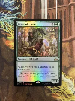 Beast Whisperer Foil - MTG Guilds of Ravnica - NM - Image 1