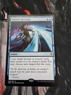 MTG - Narset's Reversal - War of the Spark- Regular Rare #062 - Image 1