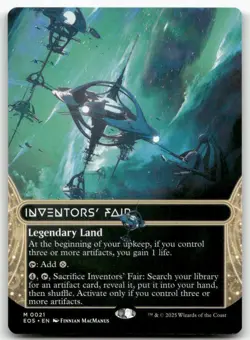 Inventors' Fair (0021) (Borderless) 21 MTG Edge of Eternities: Stellar Sights M - Image 1