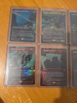 MTG: Tales of Middle-earth. Aragorn at Helms Deep Borderless SurgeFoil Set. - Image 2