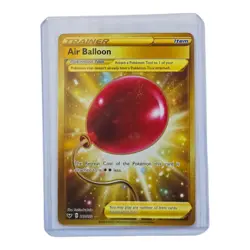 Pokemon TCG Sword & Shield Base Air Balloon Card 213/202 Secret Rare Gold NM - Image 1