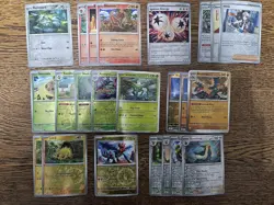 Pokemon TCG Bulk +800 Cards from SV Blk Bolt, Wht Flare, 151, MegEvo, Surging - Image 1